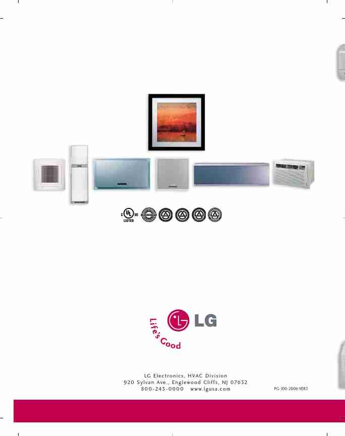 LG Electronics Air Conditioner PG-100-2006-VER3-page_pdf
